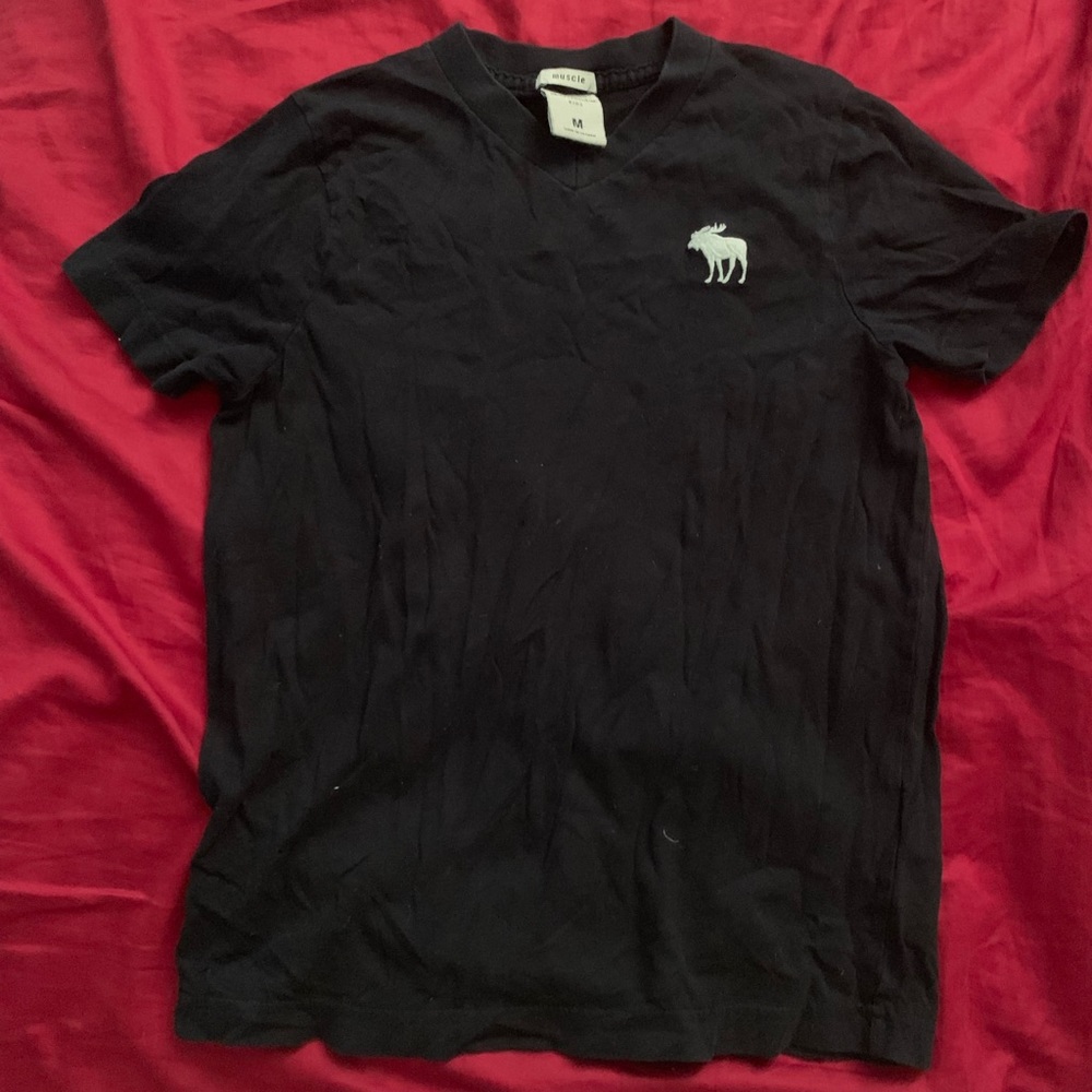 Abercrombie & Fitch Little Boys Size M Black VNeck